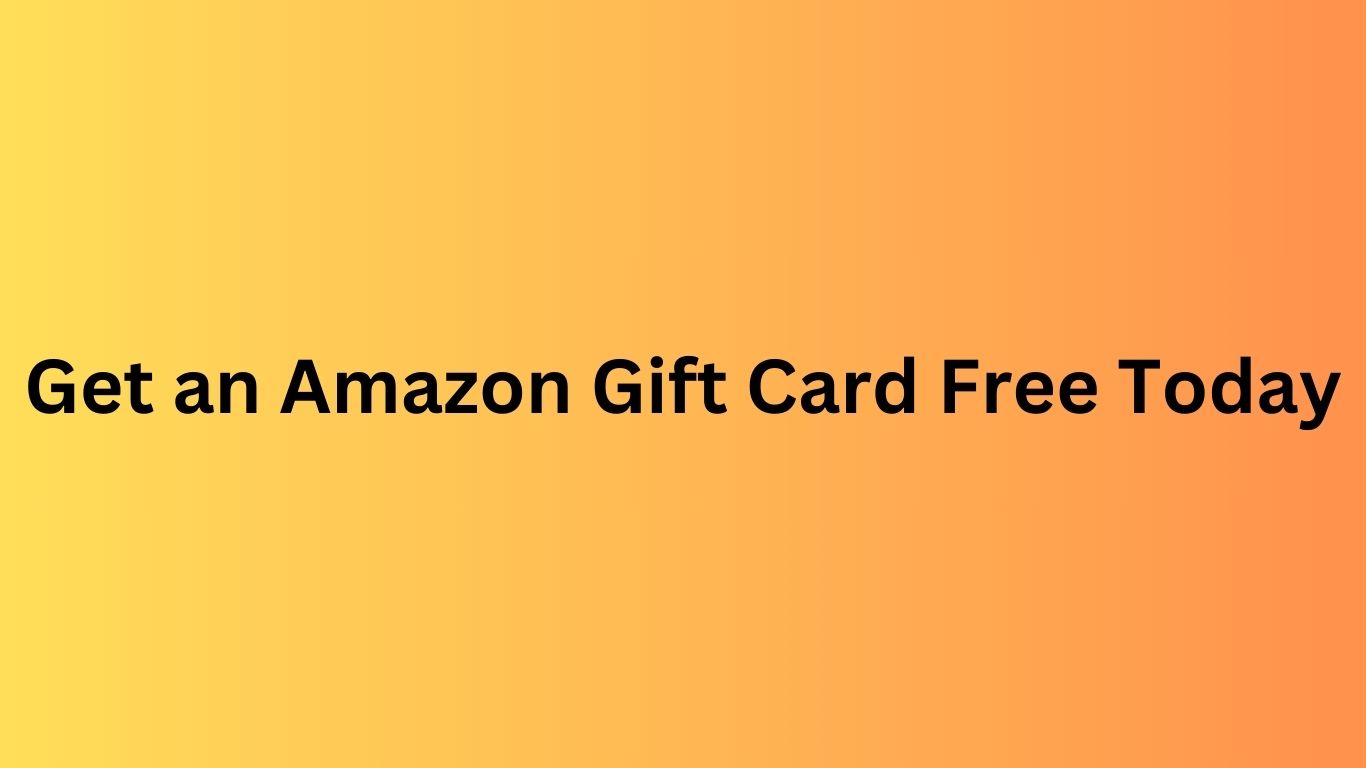 Amazon Gift Card Free