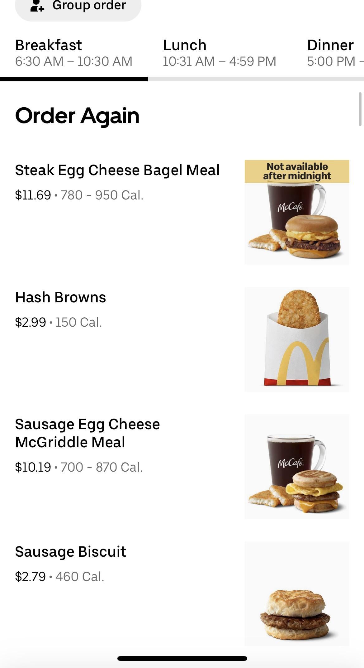 How Much are Mcdonald'S Hash Browns