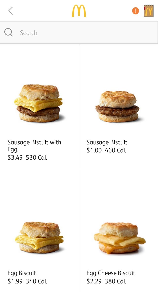 How Much is a Sausage Biscuit at Mcdonald'S Plus Tax